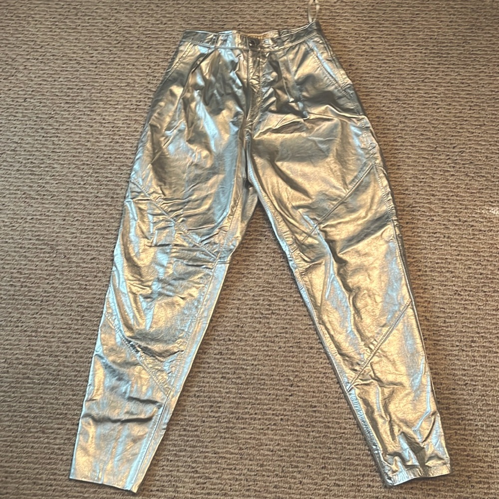 Ladies genuine leather pants